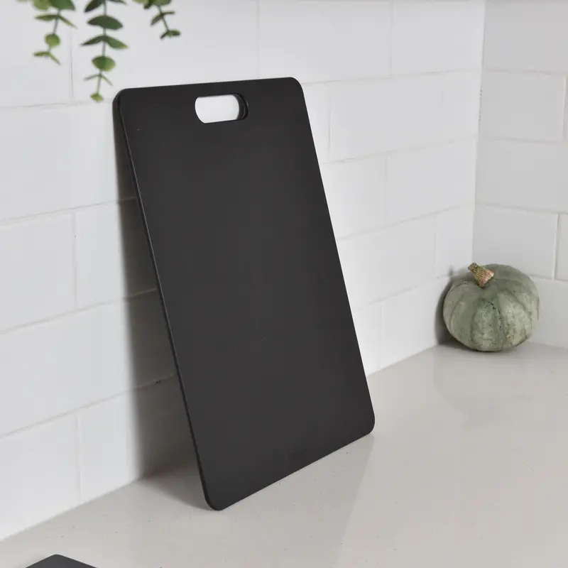 Large Black Wood-Fibre Chopping Board 1