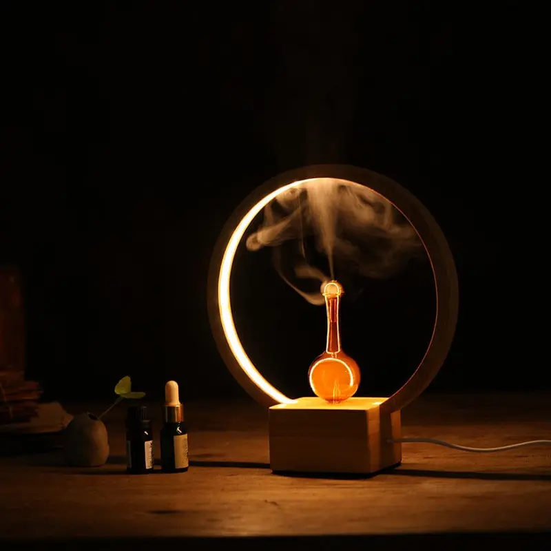 Luna Ring Light Nebulising Essential Oil Diffuser 1