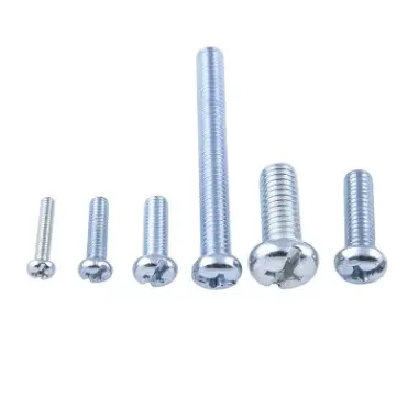 M8 × 50Mm Zinc-Plated Round Head Bolt 1