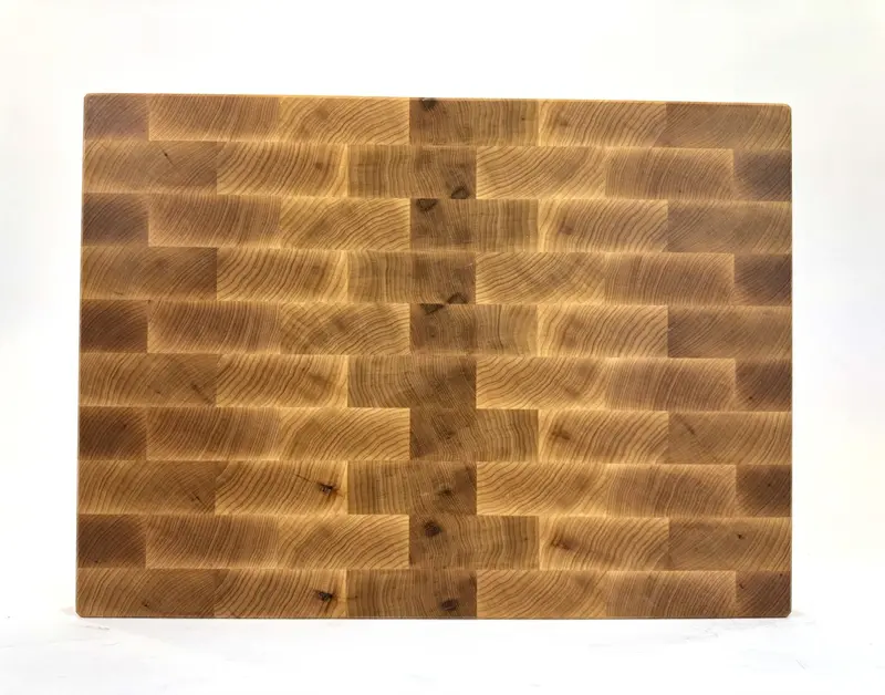 Maple Cutting Board – 22" X 16" X 2", Hand-Turned Edges & Natural Oil Finish 1