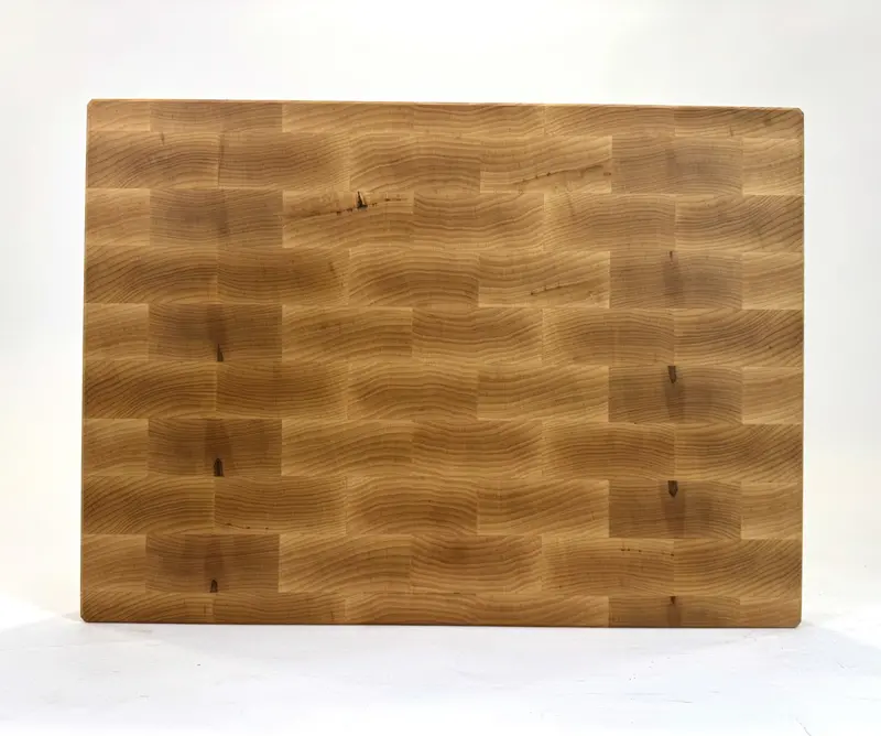 Maple Cutting Board – 22" X 16" X 2", Thick End-Grain Surface For Durability 1