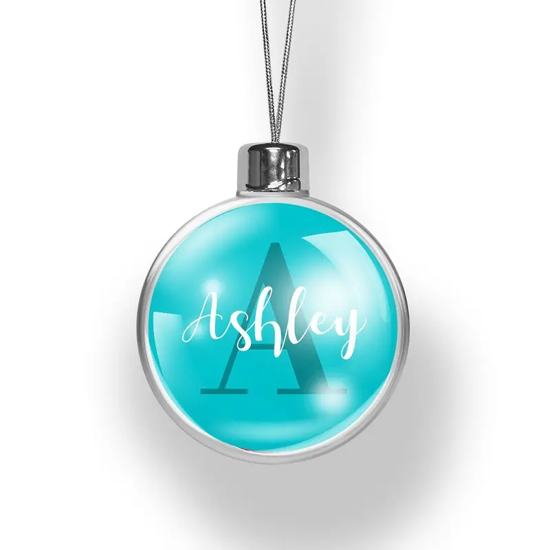 Monogrammed Holiday Ornament 1