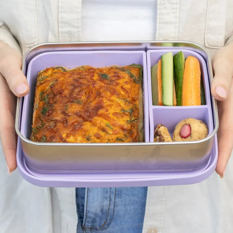 Montiico Multiway Lunch Box – Versatile, Leak-Proof Stainless Steel Bento Container 1