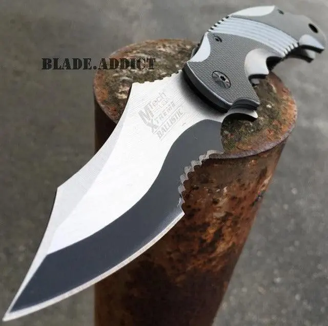Mtech Extreme Ballistic Spring-Assisted Tactical Pocket Knife 1