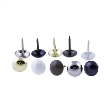Nickel-Plated Upholstery Pins With Hammer Heads – 25-Pack 1