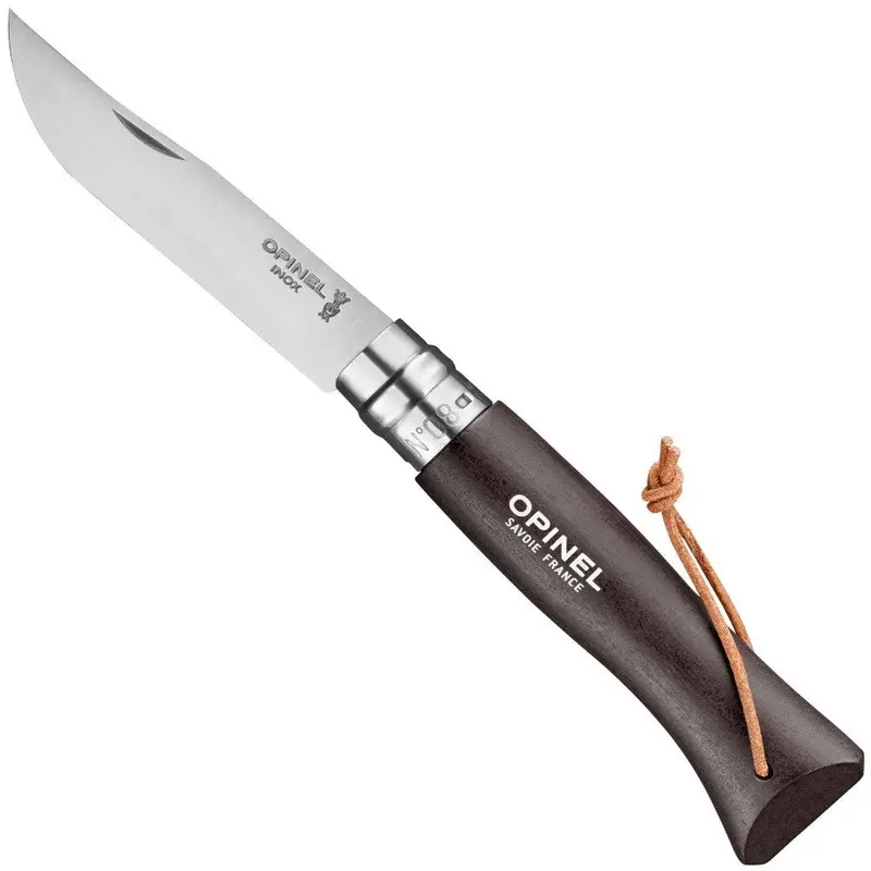 No.8 Colorama Folding Pocket Knife – Dark Brown Handle 1