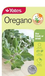 Oregano Seeds – Yates Premium Culinary Herb Variety 1