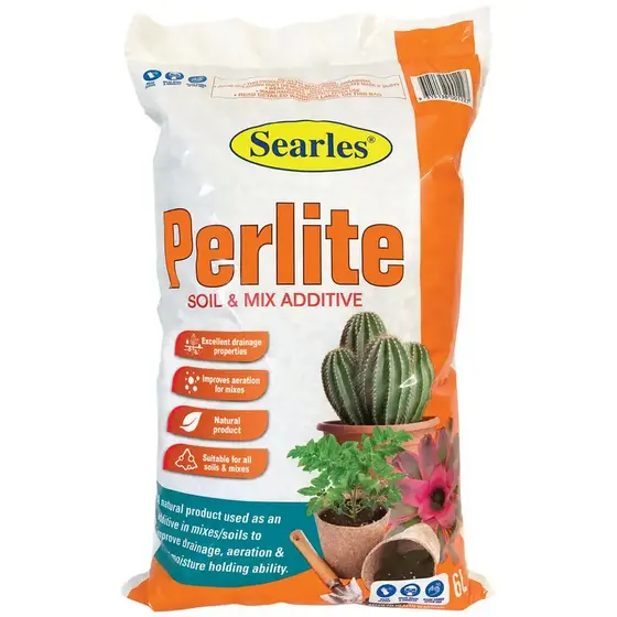 Perlite Soil Conditioner & Aerator – 6 Litre Bag 1