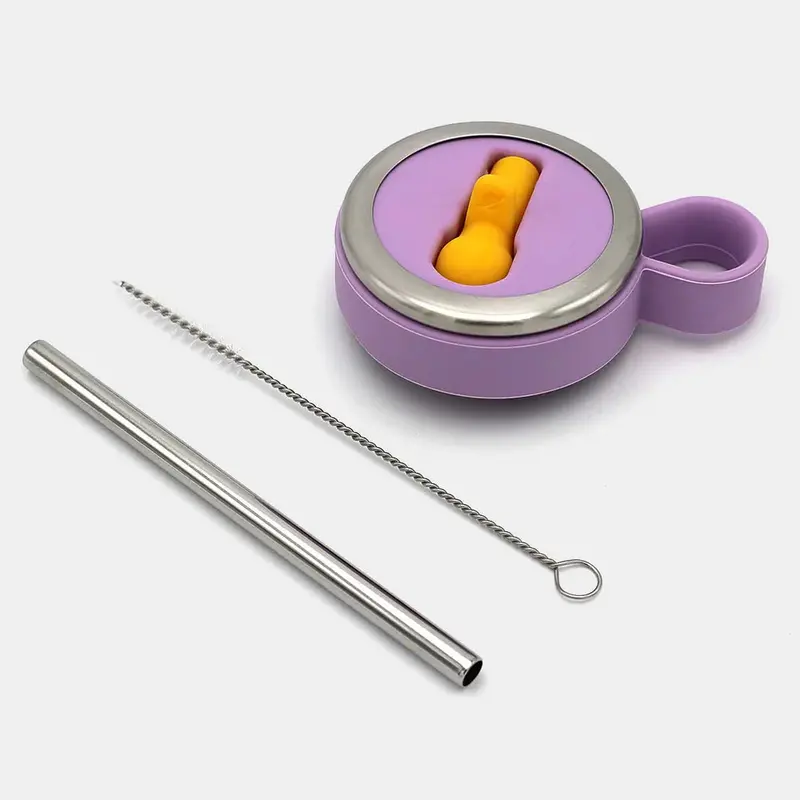 Planetbox Glacier Flip Straw Lid – Replacement Accessory 1
