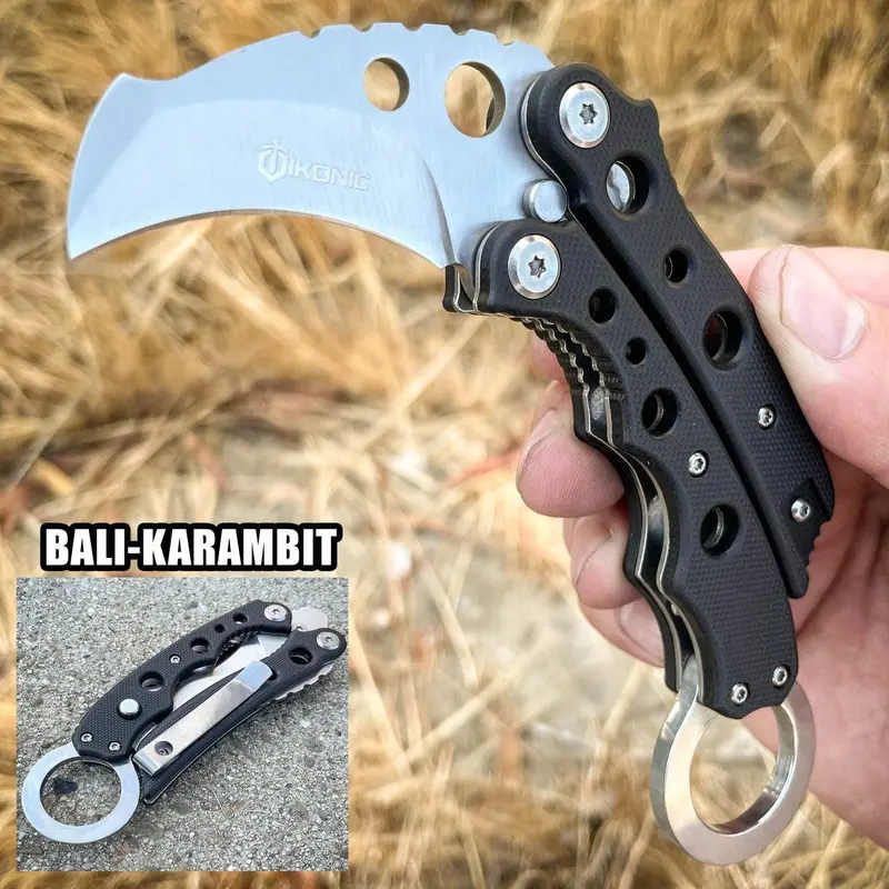 Predator Karambit Balisong – Hybrid Butterfly And Karambit Training Knife 1