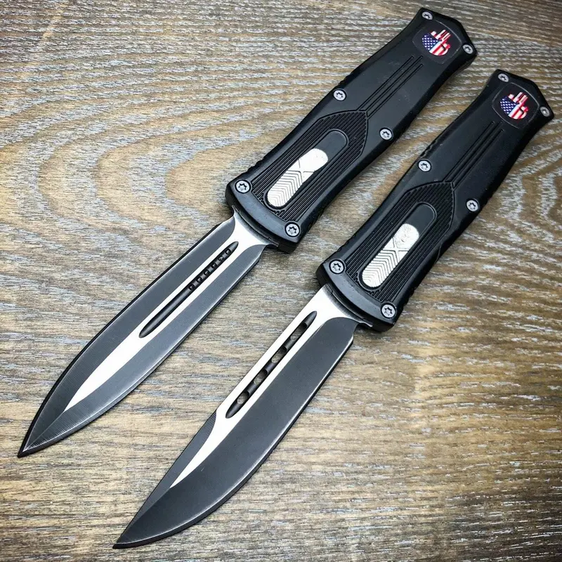 Punisher Dual-Action Out-The-Front Tactical Knife 1