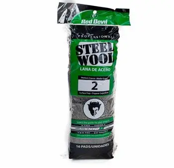 Red Devil Medium-To-Coarse Grade 2 Steel Wool – 200G 1