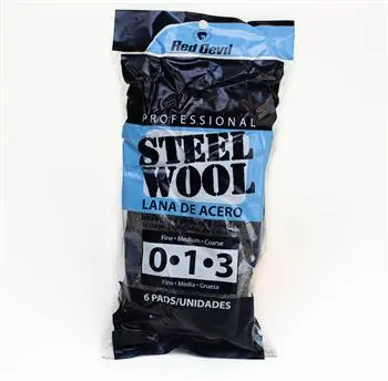 Red Devil Multi-Grade Steel Wool Set – Grades 0, 1, And 3, 80G 1