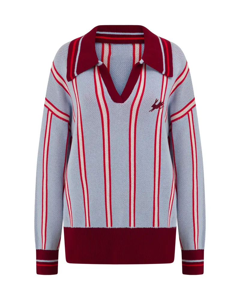Royal Match Knit Sweater 1
