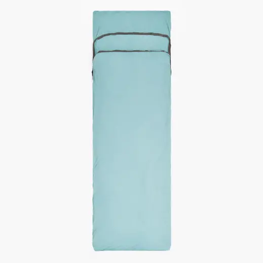 Sea To Summit Sleeping Bag Liner – Comfort Blend With Pillow Sleeve – Light Blue 1