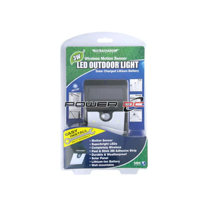 Solar-Powered Motion Sensor Light For Outdoor Use 1