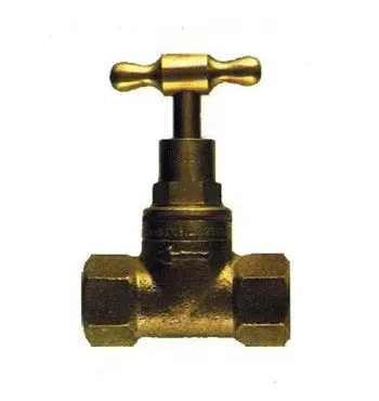 Solid Brass Stop Cock Valve – ½ Inch (15Mm) Inline Shut-Off Fitting 1