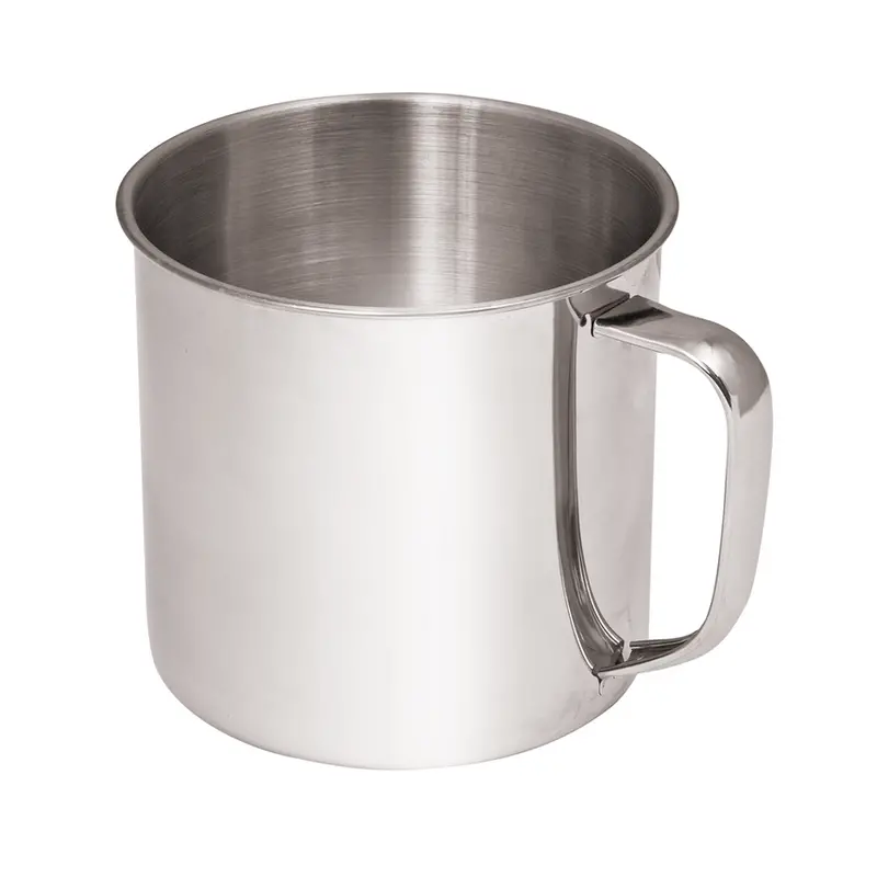 Stainless Steel Compact Mug – 9Cm Height, Lightweight Design 1