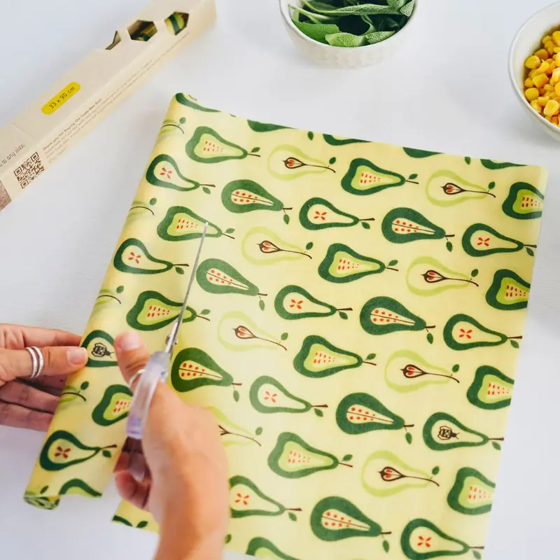 Superbee Beeswax Wrap Roll – 33Cm × 90Cm, Zero-Waste Kitchen Essential 1