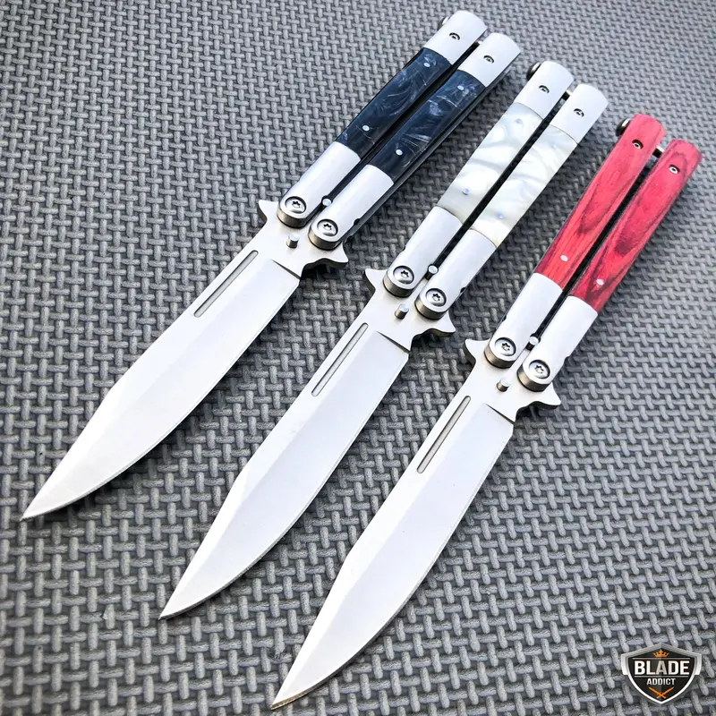 Tactical Balisong Butterfly Knife For Skilled Handling 1