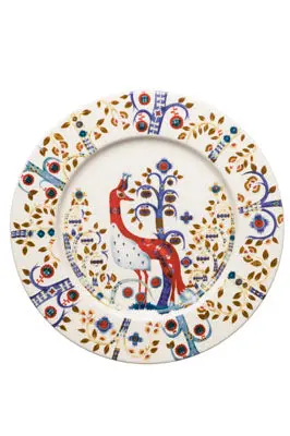 Taika White Salad Plate – Modern Stoneware 1