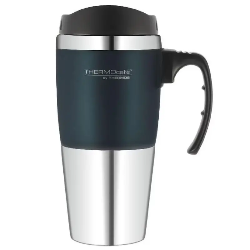 Thermos Thermocafe Travel Mug – 450Ml Stainless Steel With Balsam Accents 1