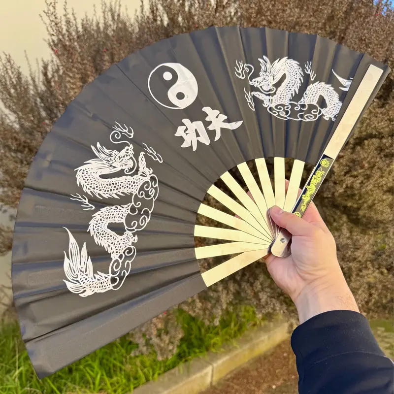 Traditional Kung Fu Fighting Fan – Martial Arts Training Equipment 1