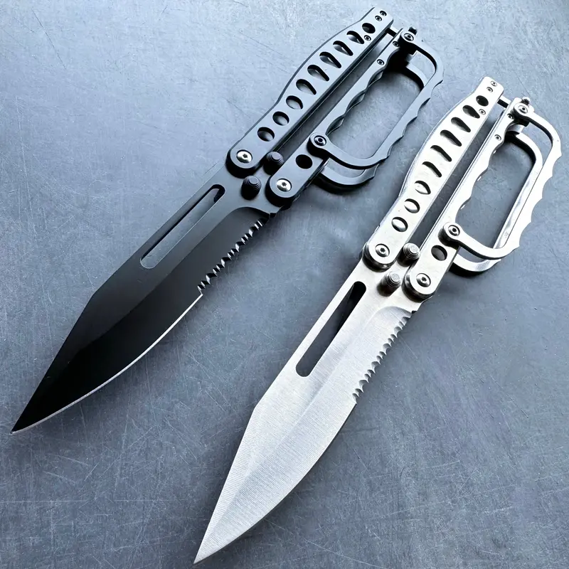 Trench-Style Balisong (Butterfly) Knife For Collectors And Enthusiasts 1