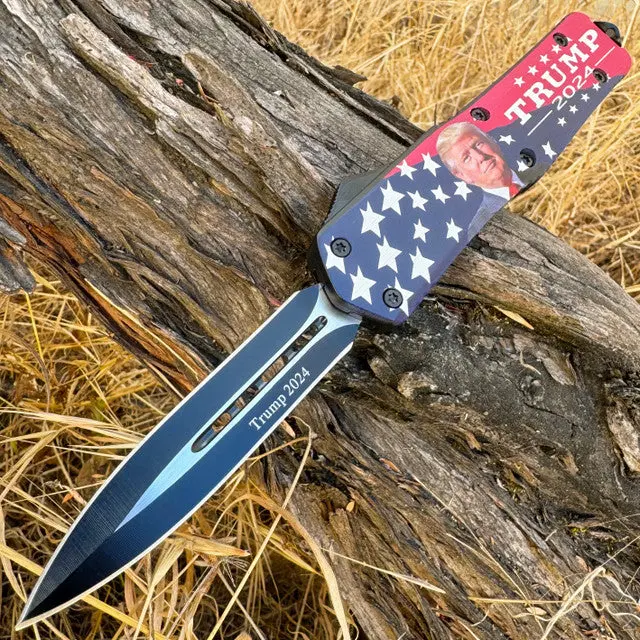 Trump 2024 Commemorative Otf Pocket Knife – Limited Edition 1