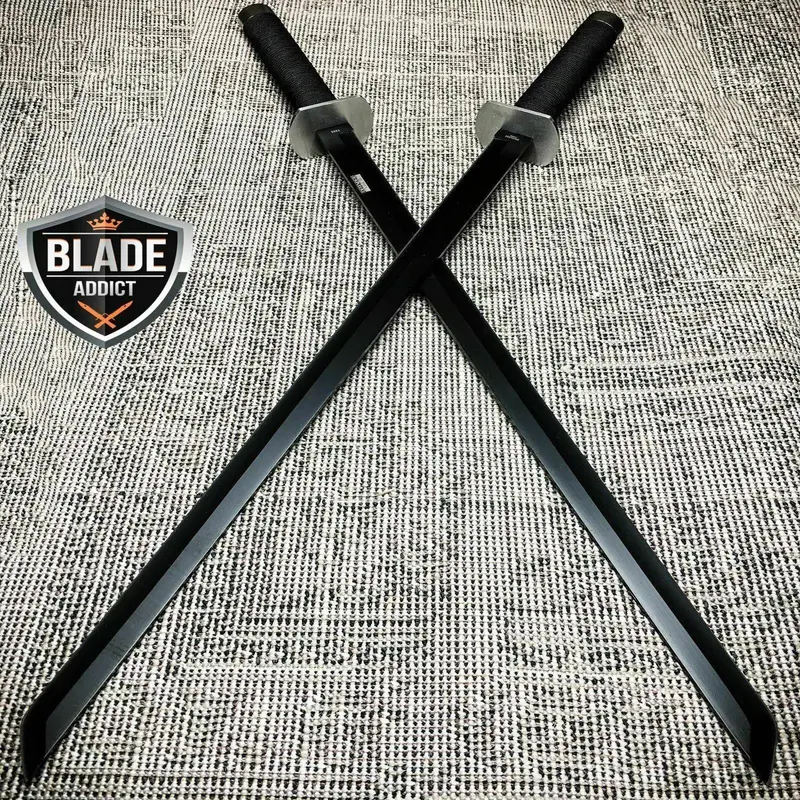 Twin 26-Inch Ninja Samurai Tanto Sword Set 1
