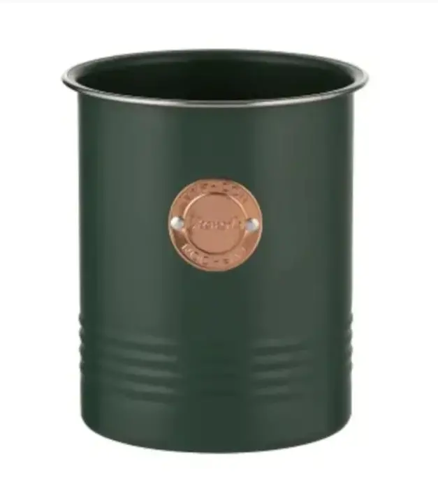 Typhoon Living 1.7L Green Utensil Holder – Heat-Resistant Kitchen Storage Pot 1