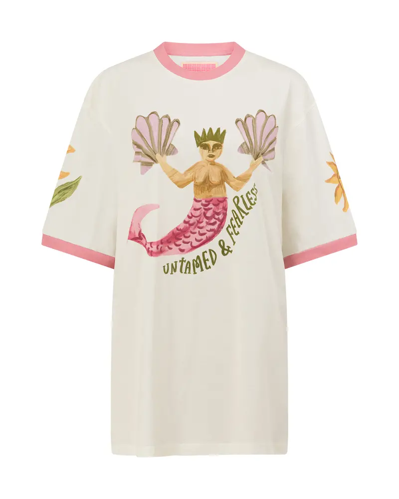 Untamed Oversized Graphic T-Shirt – Edgy, Unisex Streetwear Top 1