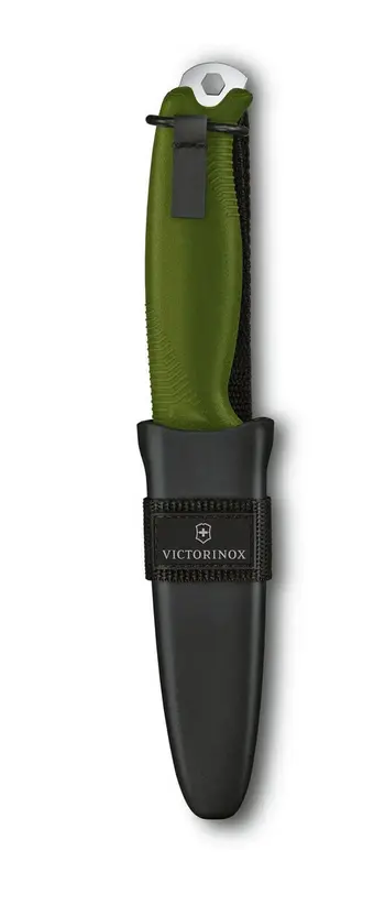 Victorinox Venture Olive Folding Knife – Rugged Outdoor Utility Blade With Ergonomic Handle 1