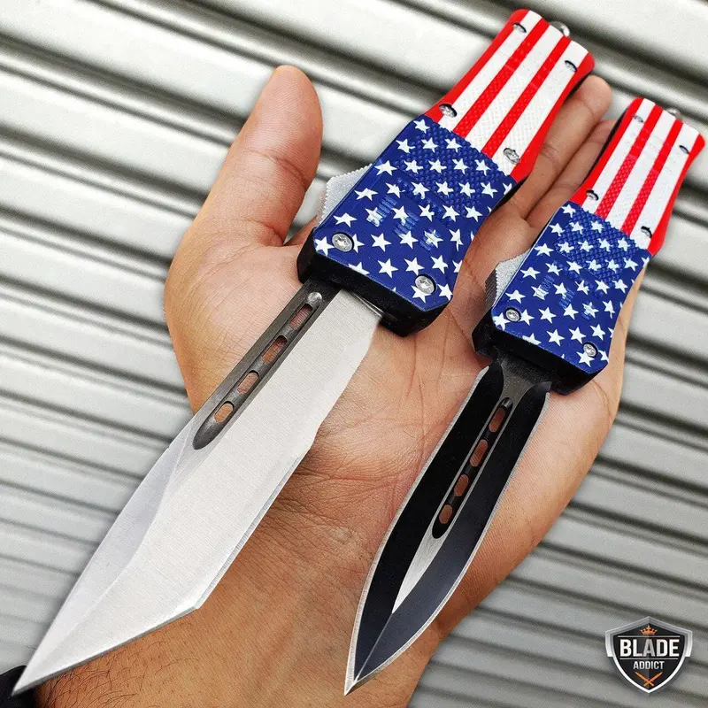 Viper Tactical American Flag Otf Knife 1