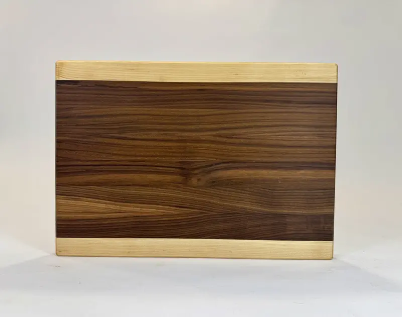 Walnut & Maple Hybrid Edge Grain Cutting Board – 20" X 14" X 1.5" 1