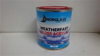 Weatherfast Gloss Acrylic Paint – Red, 250 Ml 1