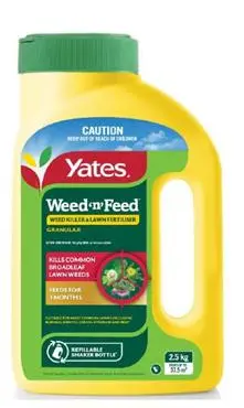 Yates Weed & Feed Granular Shaker – 2.5 Kg Lawn Care Formula 1