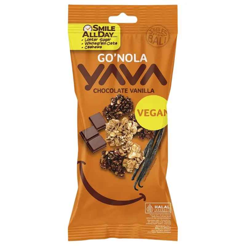 Yava Go’Nola Chocolate-Vanilla Granola Bites – 30G Single-Serve Snack 1