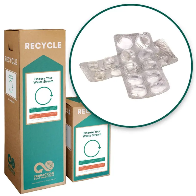 Zero Waste Recycling Bin – Designed For Empty Blister Pack Disposal 1