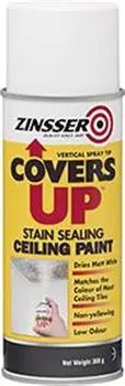 Zinsser Cover-Up Stain-Sealing Ceiling Paint – 369G Aerosol Can 1