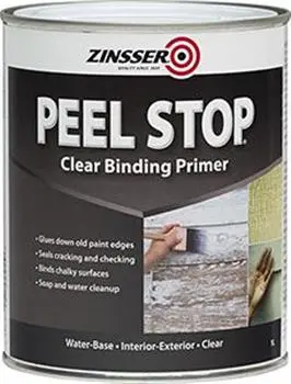 Zinsser Peel Stop Clear Binding Primer – 1L Surface Stabilizer 1